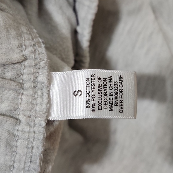 pacsun grey cutoff playboy bunny sweat shorts size small - Picture 4 of 7